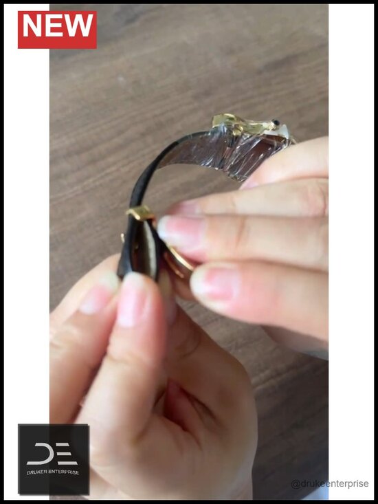 Creative Melting Unisex Watch Small Vintage Bracelet Roman Numeral Dial main image 4